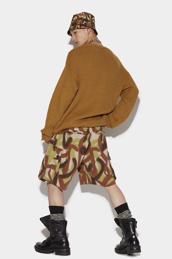 Military Cargo Shorts