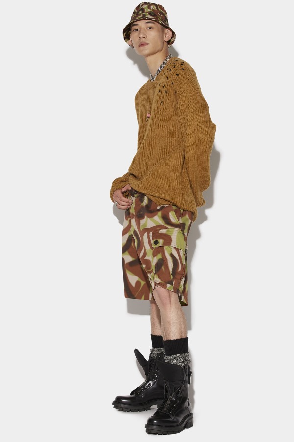 Military Cargo Shorts