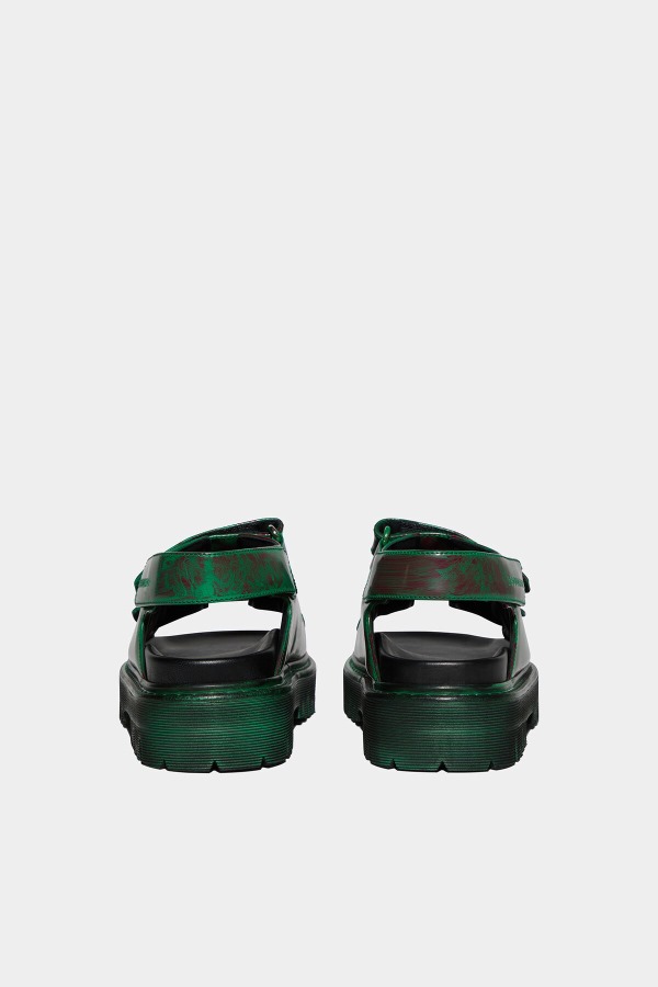Finn Flat Sandals D2 BORDEAUX