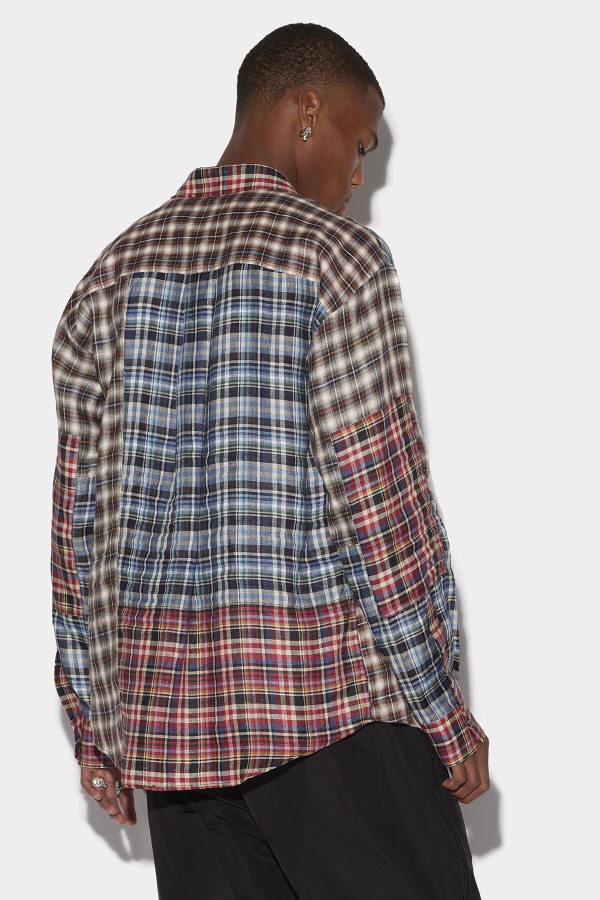 Mix Check Drop Shirt