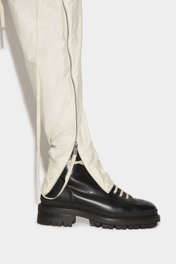 IVORY Parachute Trousers