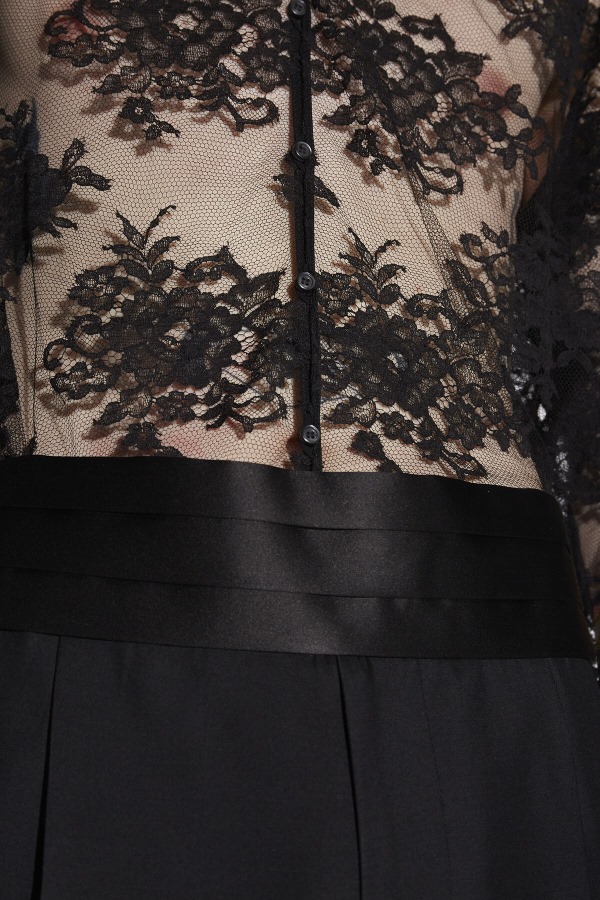One Pleat Evening Trousers