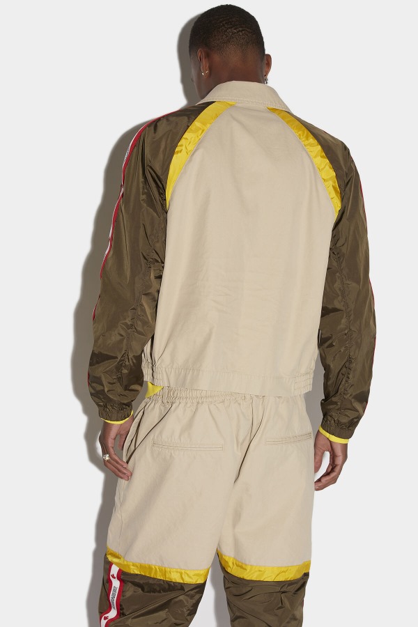 WHITE Sport Hybrid Tape Jacket
