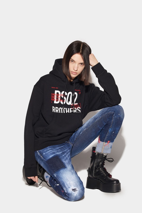 RED Dsq2 Bro Hoodie
