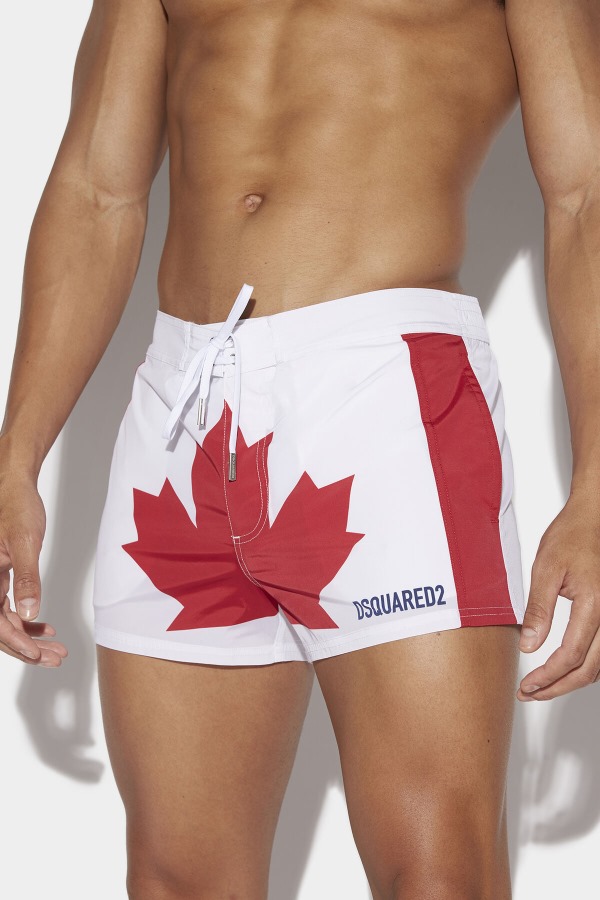 Dsquared2 Tape Midi Boxer BLACK
