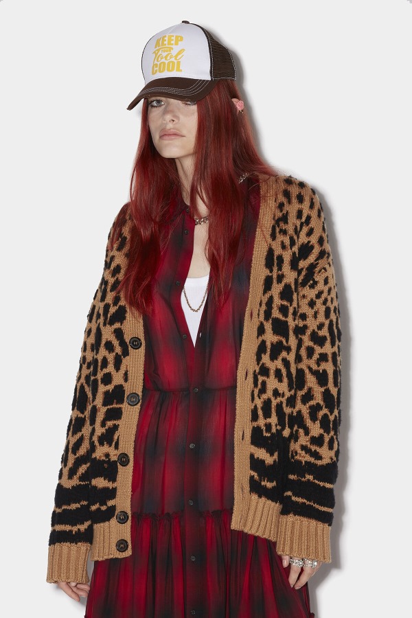 Guepard Cardigan CAMEL D2