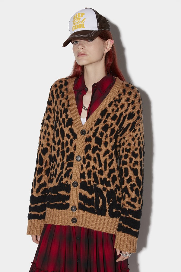 Guepard Cardigan CAMEL D2