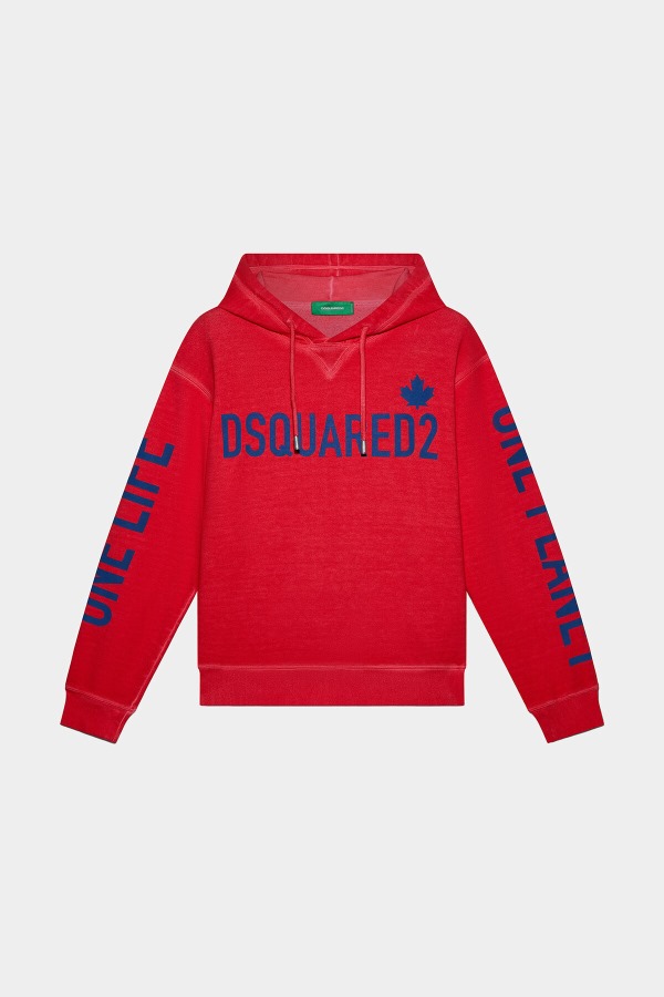 One Life Organic Cotton Fit Hooded Sweatshirt