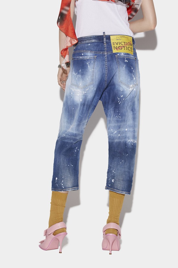 Medium Spotty Wash Kawaii Jeans