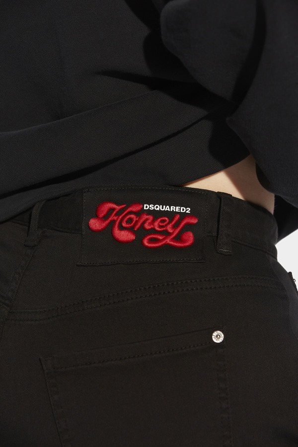 Honey Dyed High Waisted Twiggy Jeans