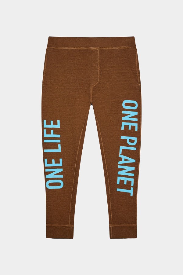 One Life Organic Cotton Joggers BROWN