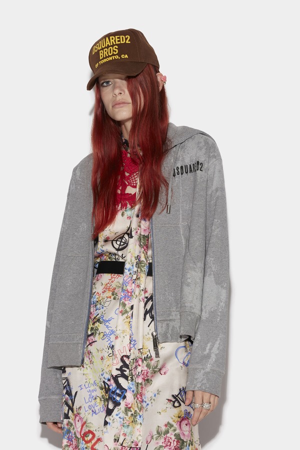 Minilogo Spray Hoodie