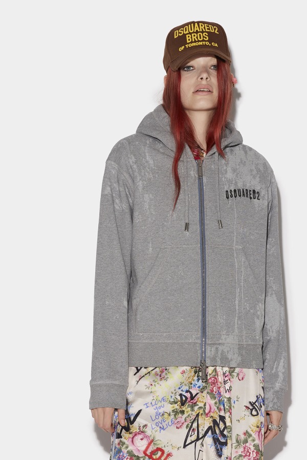 Minilogo Spray Hoodie