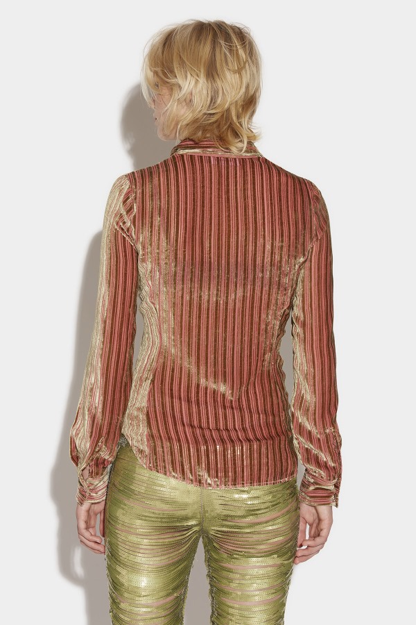 Long Sleeve Fitted Shirt FANTASY D2