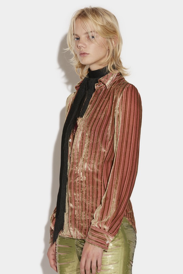 Long Sleeve Fitted Shirt FANTASY D2