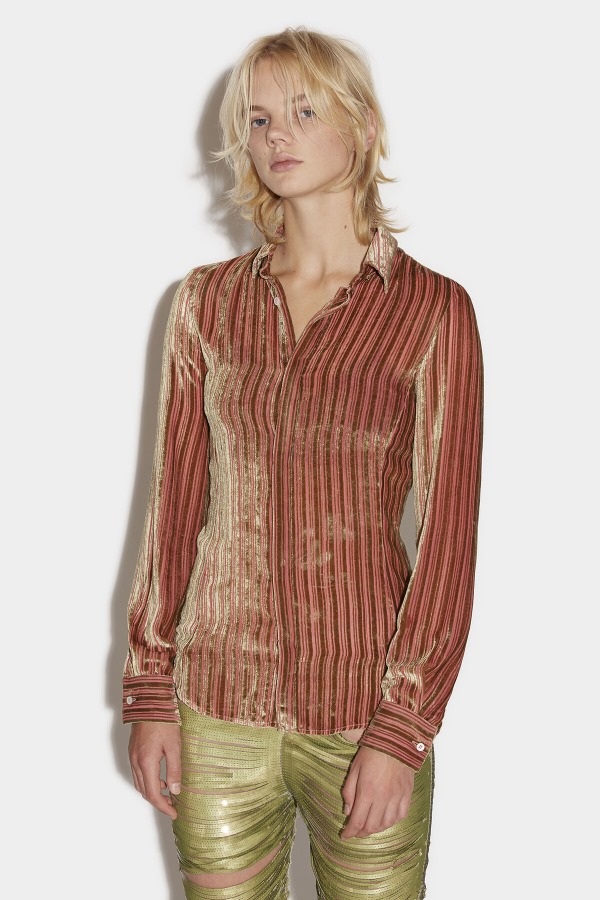 Long Sleeve Fitted Shirt FANTASY D2