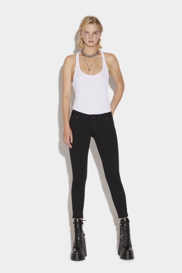 Bull Rtd Super Stretch Jennifer Cropped Jeans