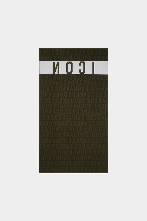 BLACK Be Icon Towel