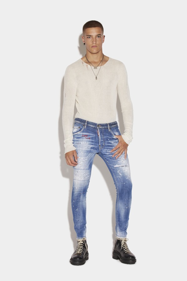 Medium Breeze Wash Skater Jeans