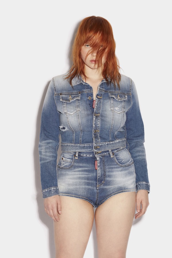 Honey Twiggy Jean Jacket D2 BLUE
