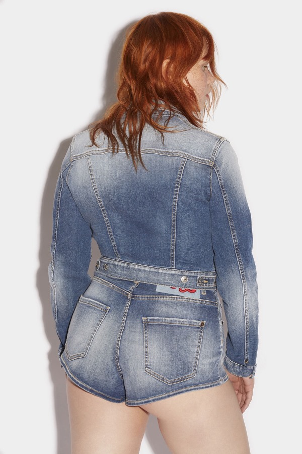 Honey Twiggy Jean Jacket D2 BLUE