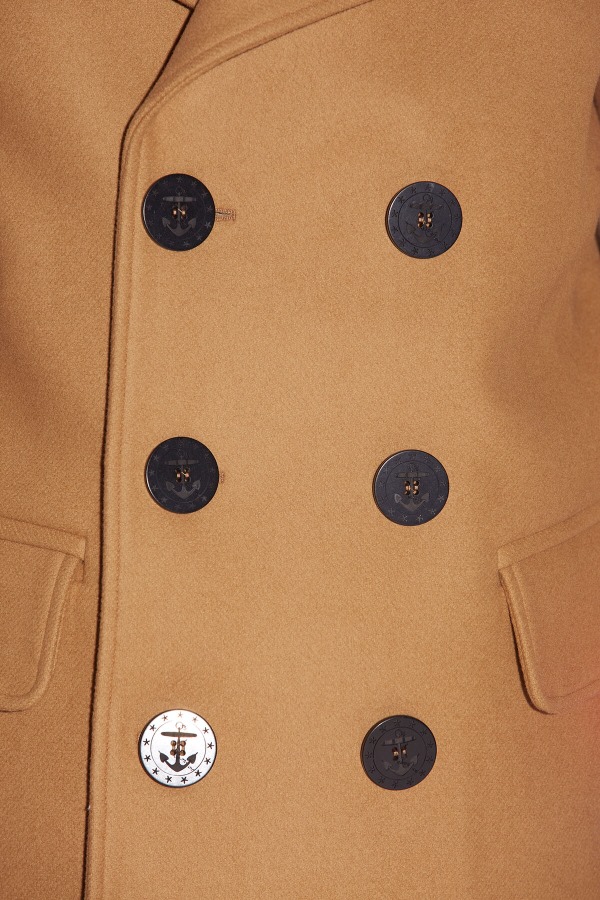 Double-Breasted Peacoat