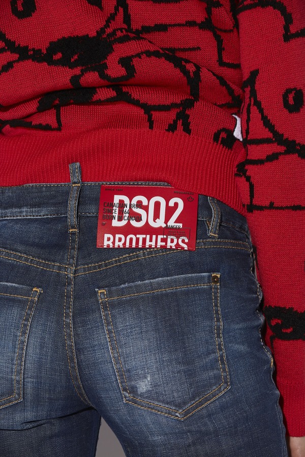 Dark Clean Wash Bell Bottom Jeans