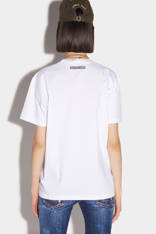 Cool Smoke T-Shirt D2 WHITE/BLACK