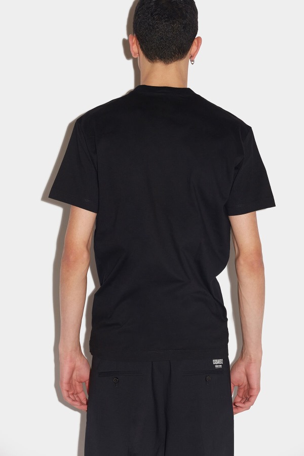 WHITE Icon Spray Cool T-Shirt D2