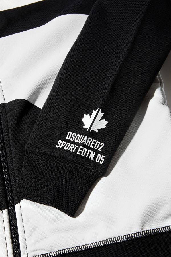 DS2 Kids Sport Edtn.05 Zipped Hoodie BLACK