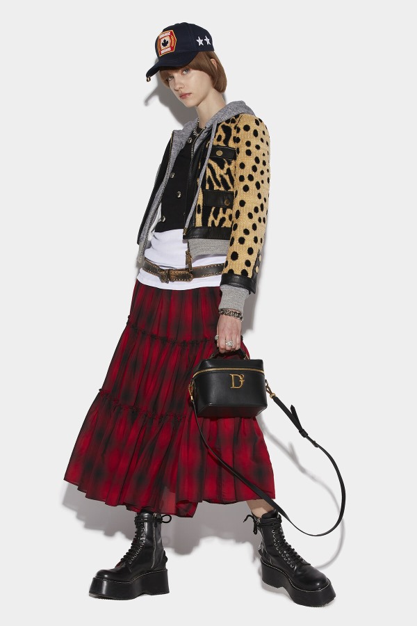Tiered Longuette Skirt