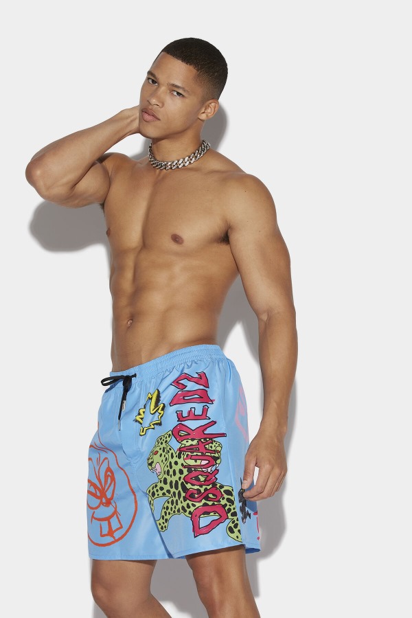 Yankee Doodle Swim Boxer