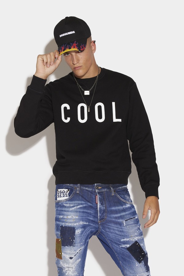 WHITE Cool Sweater