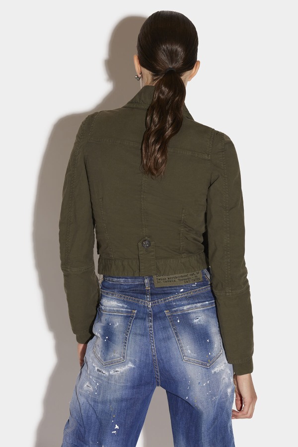 Maxi Pocket Zip Jacket D2 GREEN