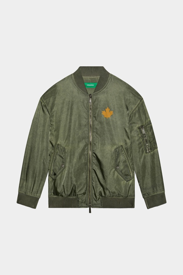 RED One Life Recycled Nylon Oversized Bomber