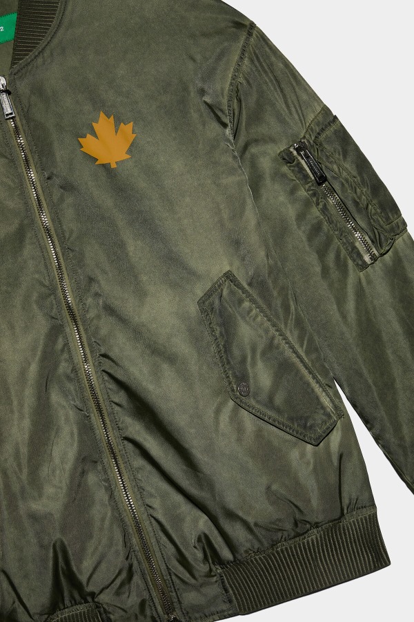 RED One Life Recycled Nylon Oversized Bomber