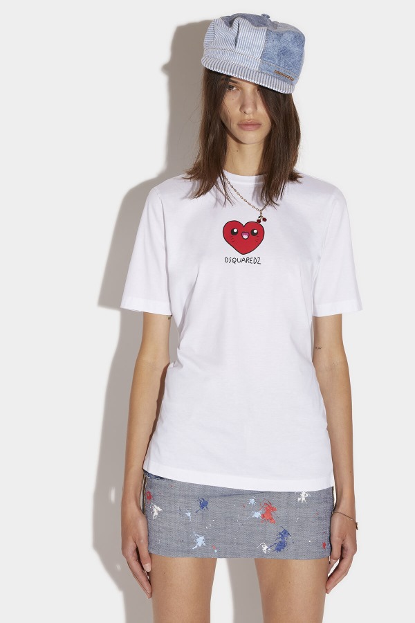 Heart Me T-Shirt D2 WHITE