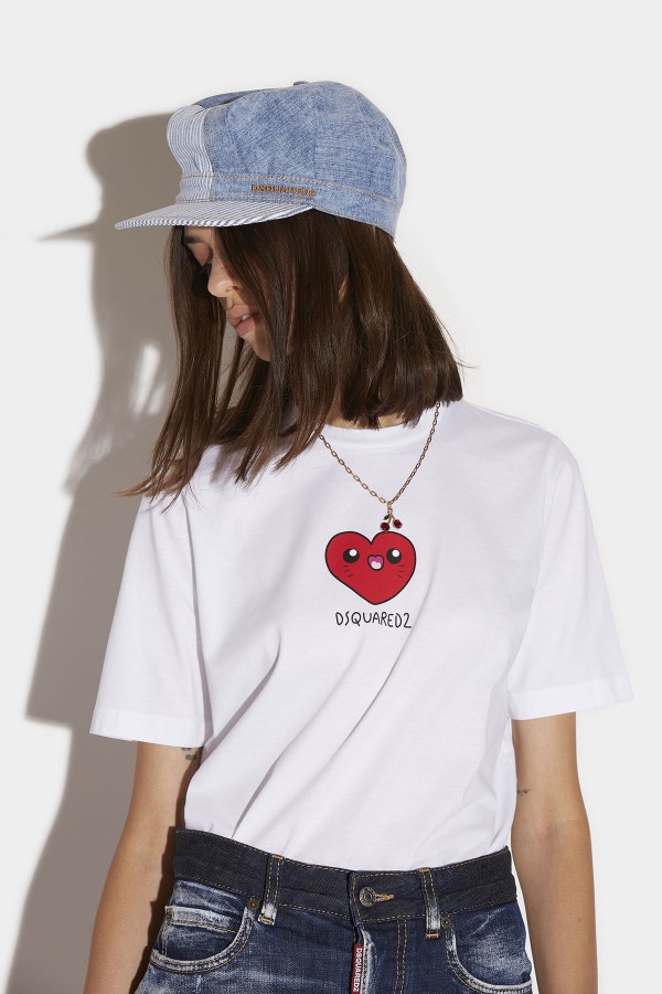 Heart Me T-Shirt D2 WHITE