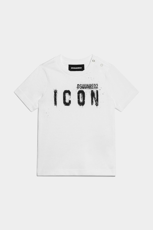 D2Kids Icon Spray T-Shirt WHITE