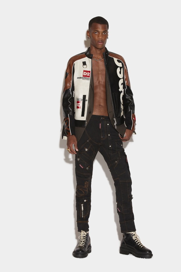 Patchwork Bull Cool Guy Jeans