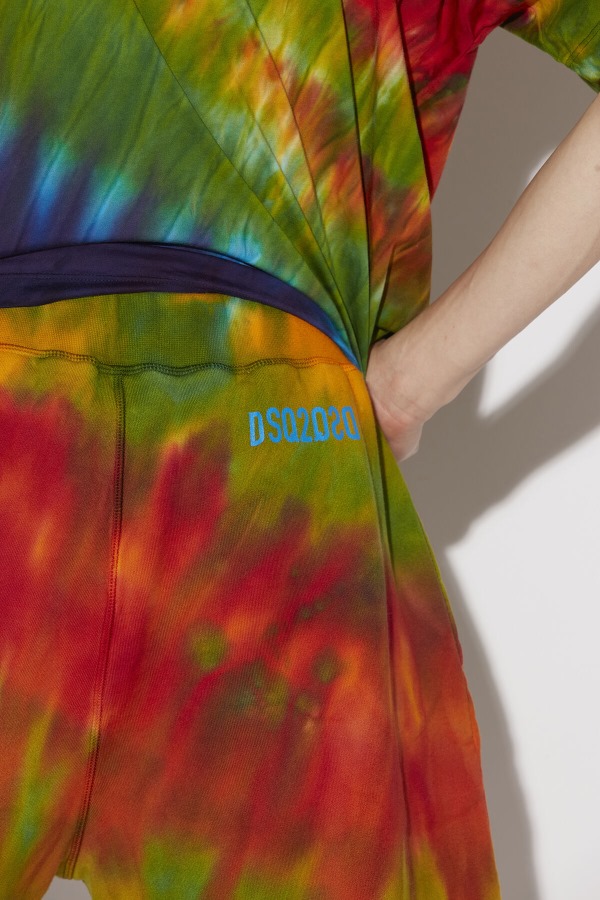 Tie-Dye Reverse Dsq2 Shorts