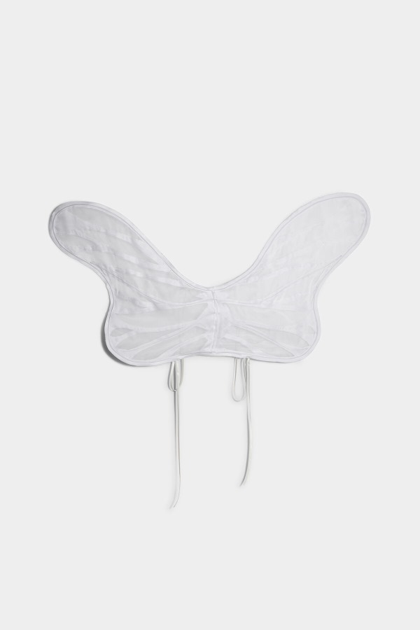 Butterfly Wings WHITE/BLACK