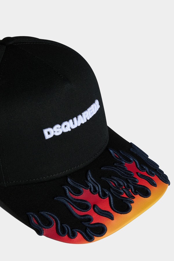 D2 Baseball Cap BLACK D2