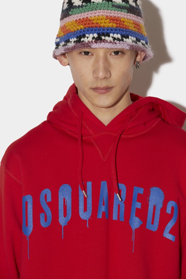 Spray Logo Cool Hoodie