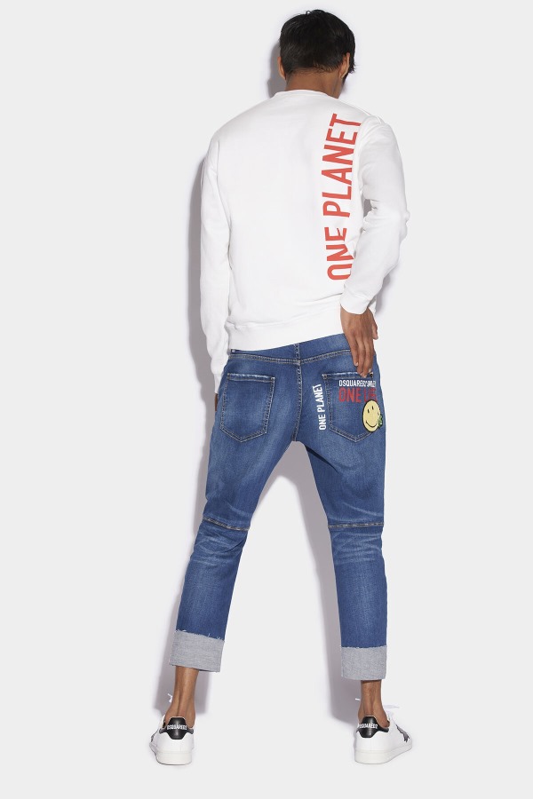 Smiley Partially Organic Cotton Sailor Jeans