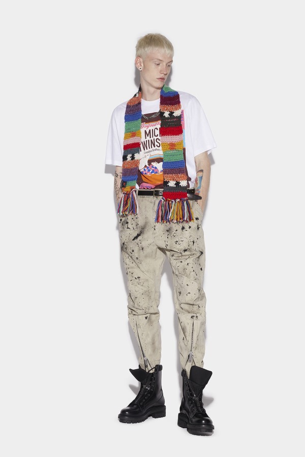Splatter Cargo Trousers