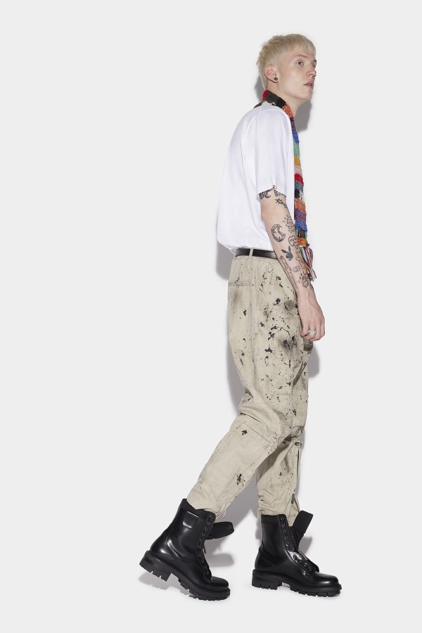 Splatter Cargo Trousers