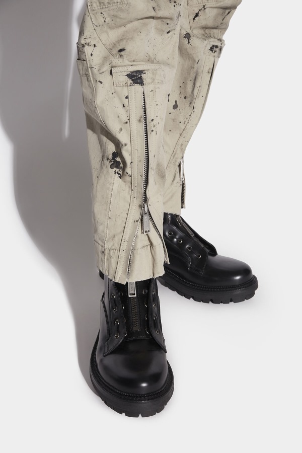 Splatter Cargo Trousers