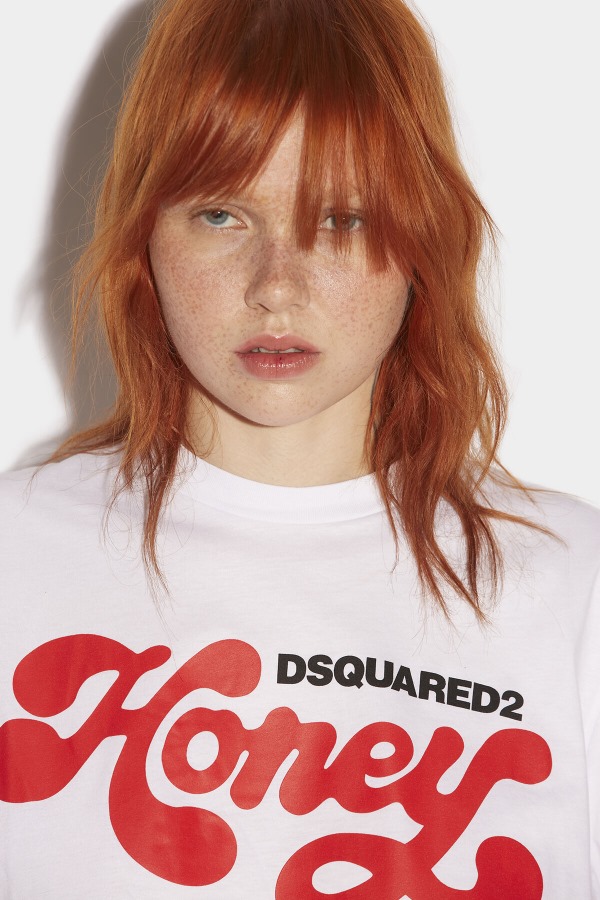 Honey T-Shirt WHITE/BLACK