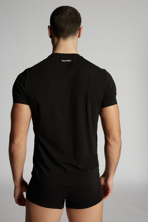 Basic T-Shirt Twin Pack BLACK D2
